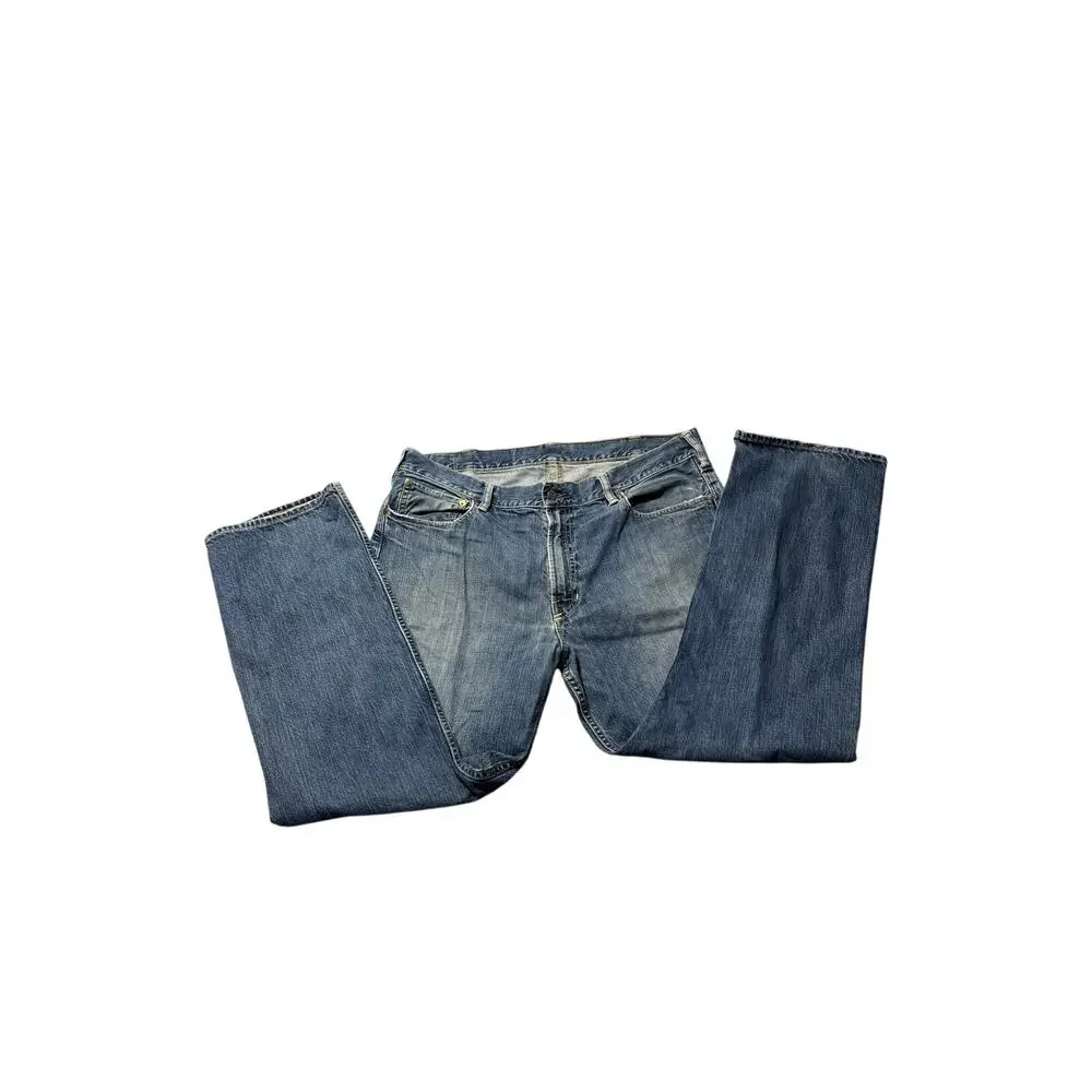 Polo Ralph Lauren Straight Jeans Mens 38/30 Blue Denim Classic Fit 5-Pocket Logo